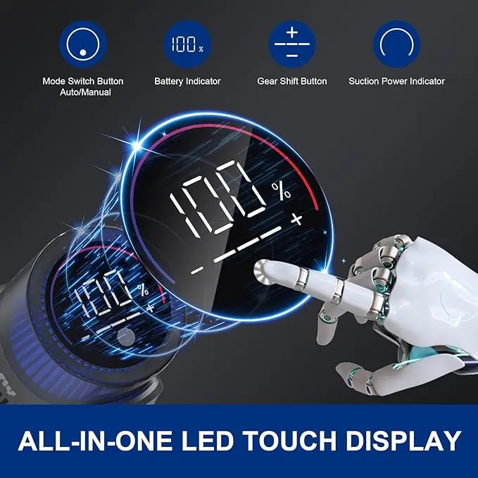 Custom Boxes with Logo Packaging Vinyl Flooring Car Wash Machine Automatic Cordless Vacuums Cleaner S7