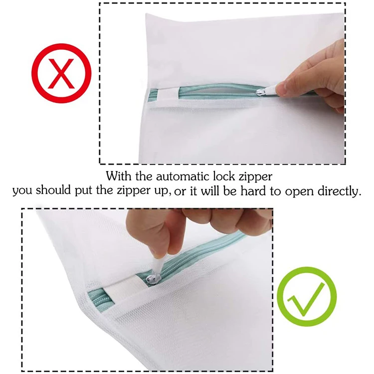 Многоразовая Сетчатая Сумка для стирки с индивидуальным логотипом от производителя