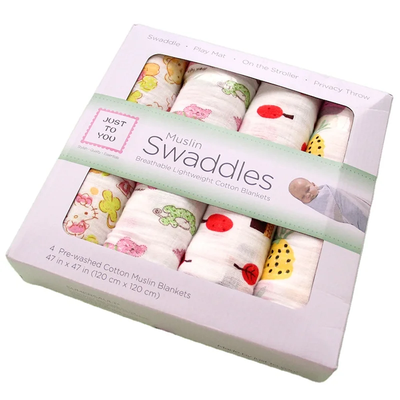 Cotton muslin swaddle blanket baby muslin wraps, baby muslin, baby blanket