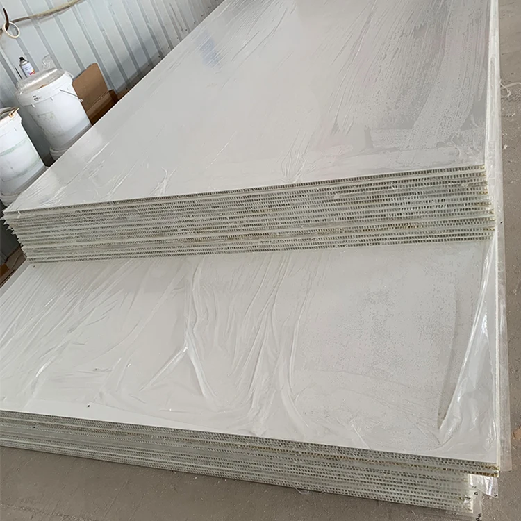 
FRP PP Honeycomb Sandwich Panels with Anti-Slip Surface Finish 