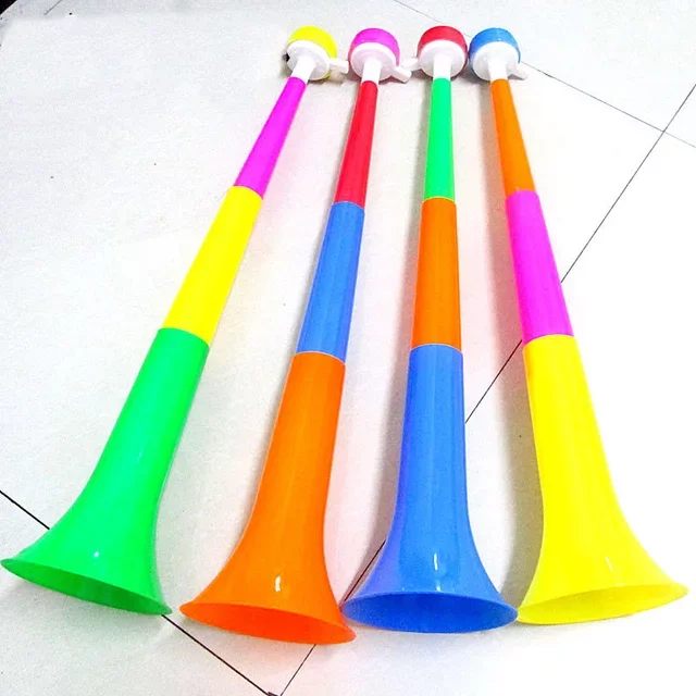 Рекламная Спортивная труба, сувениры для вечеринки, игрушечные фанаты, футбольный пластиковый гудок