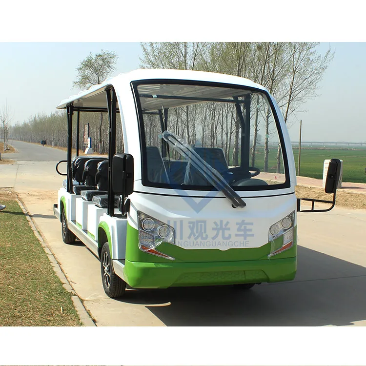 14-местный в винтажном стиле туристический автобус экскурсионный электромобиль