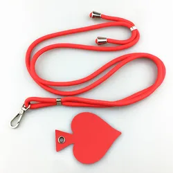 Amazon hot sale crossbody nylon patch phone lanyard Hanging Neck Shoulder Nylon Strap Universal Adjustable  Mobile Phone lanyard