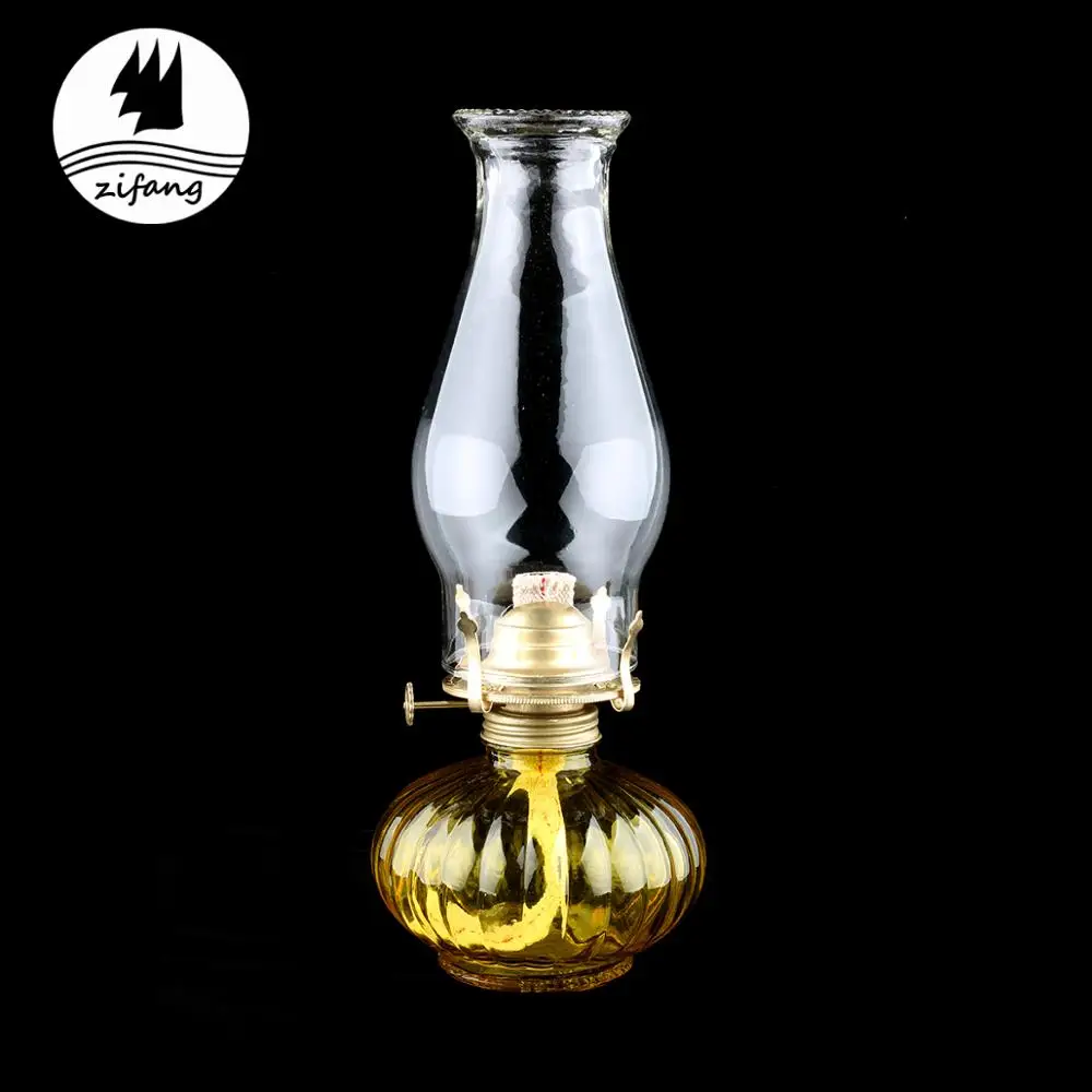 Factory Wholesale Custom Decorative Mini Glass Lighting Oil Lamp