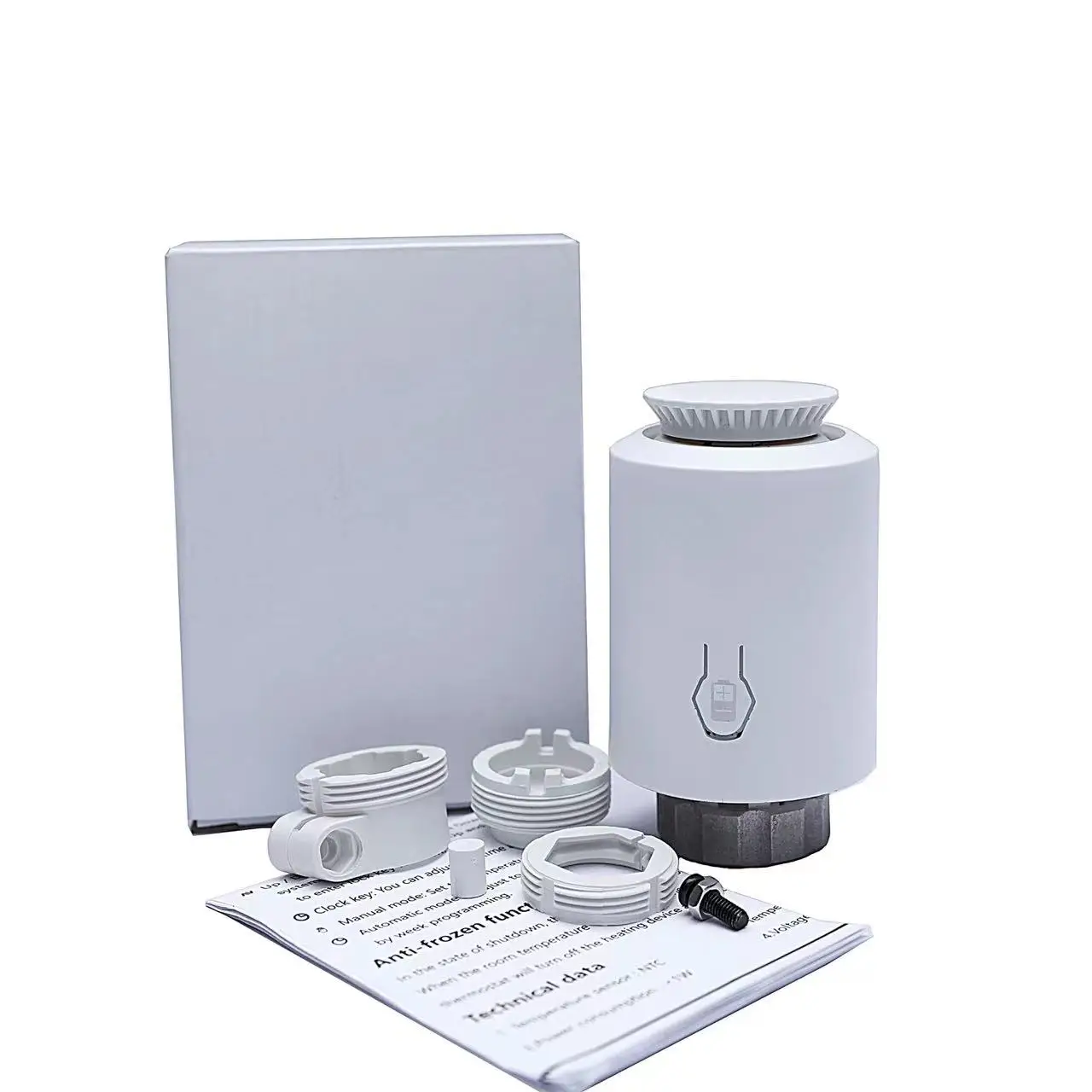 Smart Life APP Zigbee Radiator Wifi Wireless Smart Trv Programmable Radiator Valve Heating Thermostat