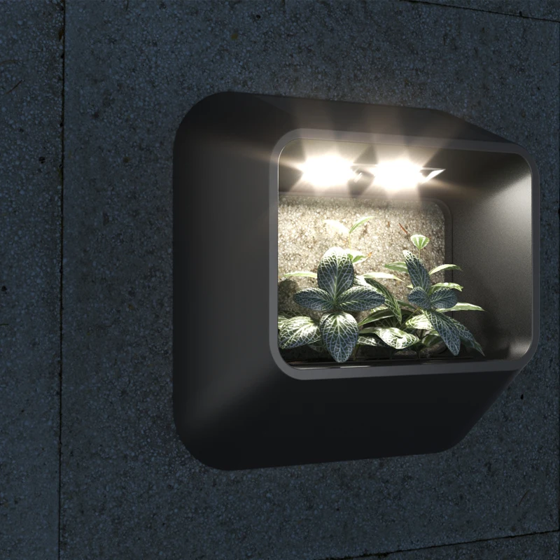 Современные наружные светодиодные солнечные садовые светильники высокой яркости безопасности светодиодные настенные декоративные солнечные настенные лампы освещения