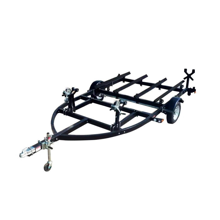 Two yacht trailers, custom trailer parts