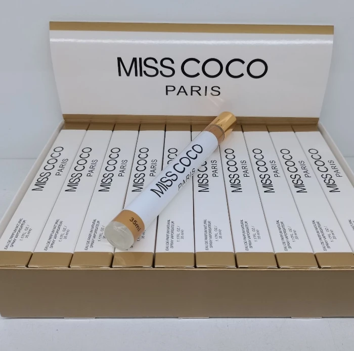 35ml test tube Perfume sample meets ladies,  body spray