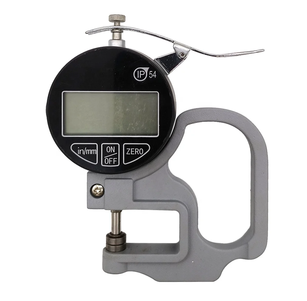 Digital Micrometer Thickness Gauge Range 0-12.7mm Accuracy 0.001mm Thickness Gauge, High Pressure Common Rail Thickness Gage