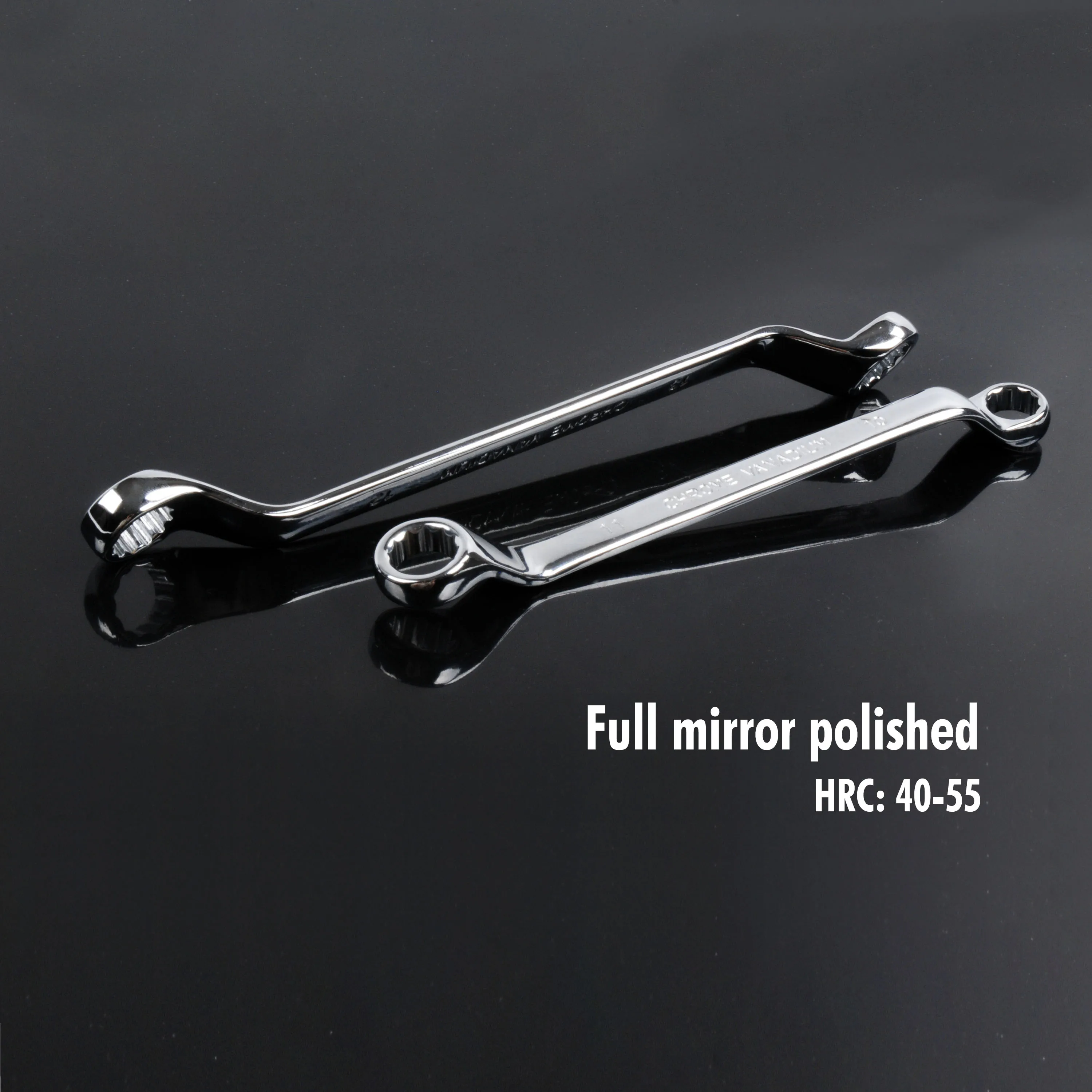 Американский стиль зеркальная поверхность Метрическая механика ручной инструмент двухсторонний кольцевой гаечный ключ Crowfoot Wrench