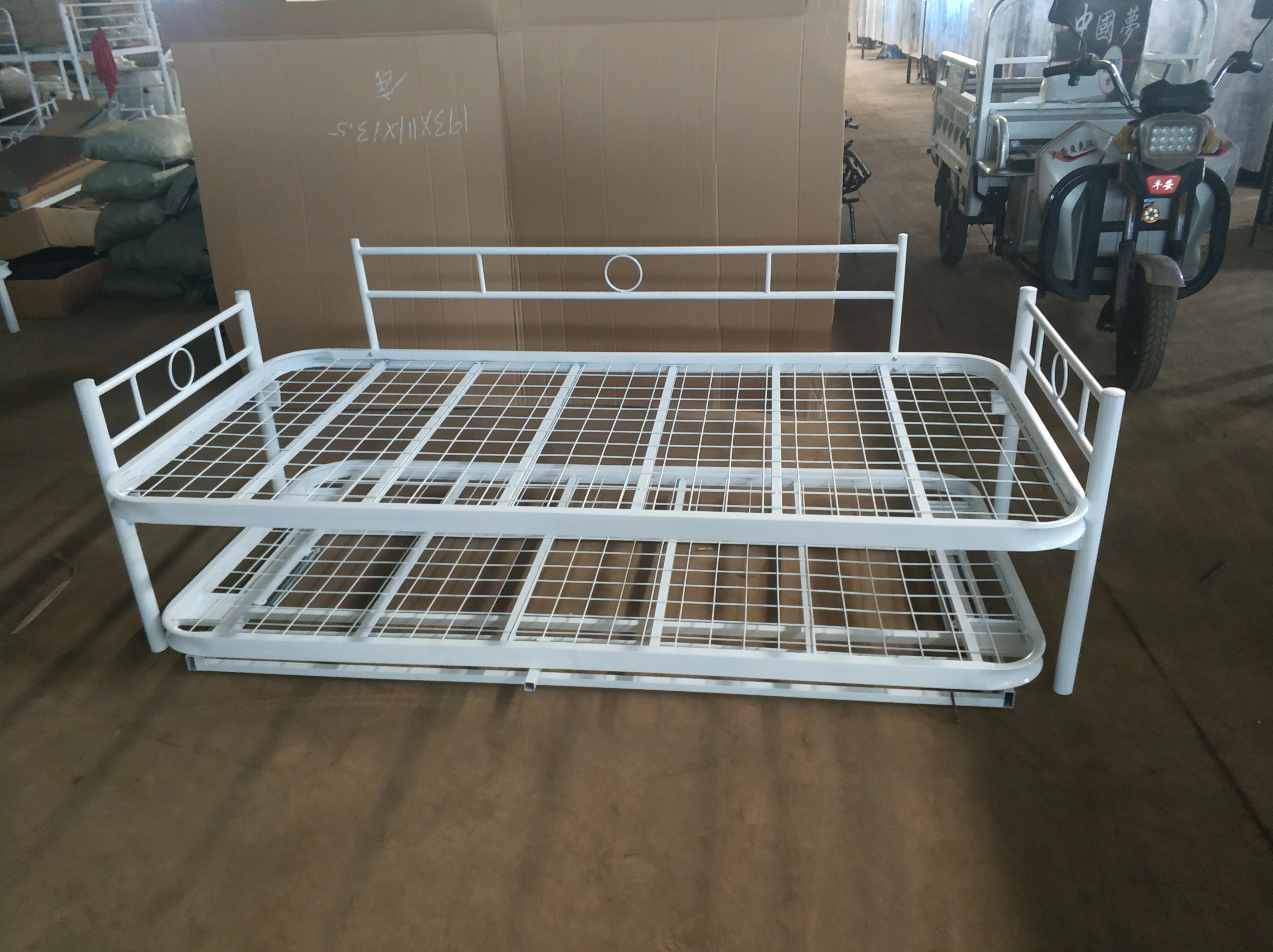 3er  Metal Daybed Frame and  Trundle Frame set