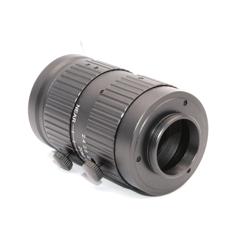 C mount 50mm wide angle lens for industrial cameras machine vision