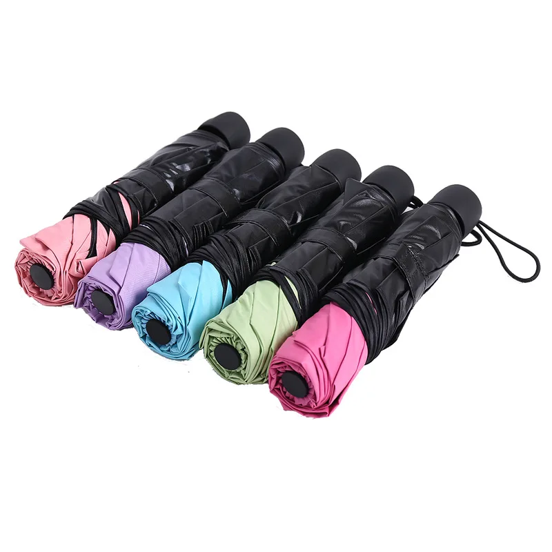 Lotus leaf meets water and blooms sunny umbrella super strong UV protection sun manual fold umbrella