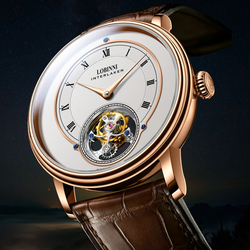 Хорошее качество montre tourbillon Чайка движение настоящая часы для мужчин ручные механические