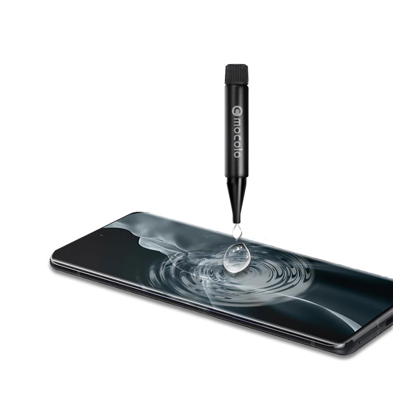 3D Curved Full Liquid Glue Tempered Glass Screen Protector For Xiaomi mi 12 UV Glue Tempered Glass