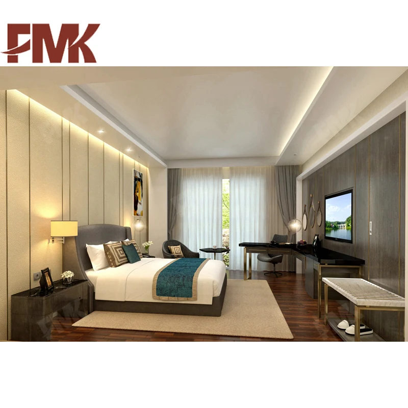 2020 Modern Design 5 Star Hotel Furniture Complete Bedroom Sets For Customization