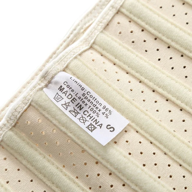 Women Plus Size Latex Slim Body Shaper Girdles Waist Trainer Corset