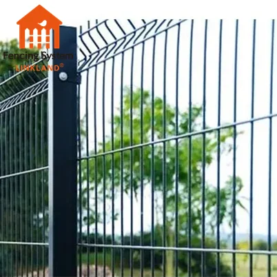 Outdoor Metal Garden Fence Panel 3D Curved Welded Wire Mesh Fence