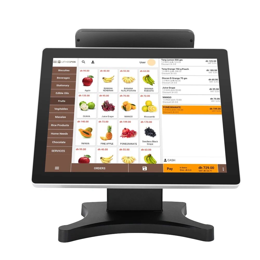 Плоский сенсорный экран windows POS система Ресторан планшет заказ оплаты Смарт 15 6 дюймов экраны на Android PC