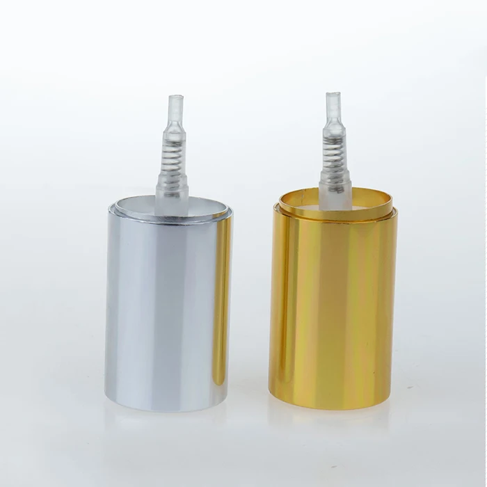 15mm 20mm golden colour aluminium crimp sprayer pump perfume spray