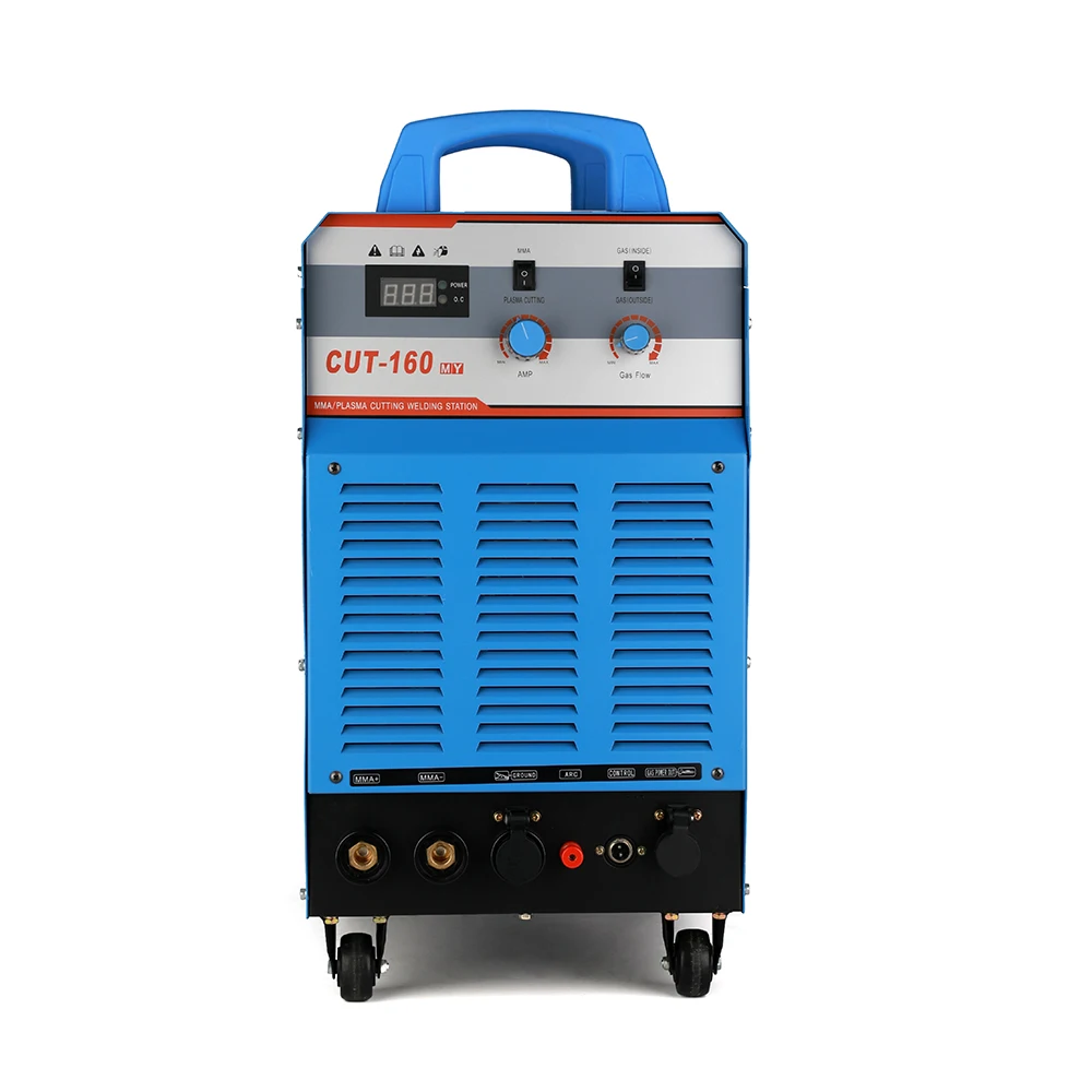 Professional built-in air pump 380V 160A 33KVA plasma cutting machine price