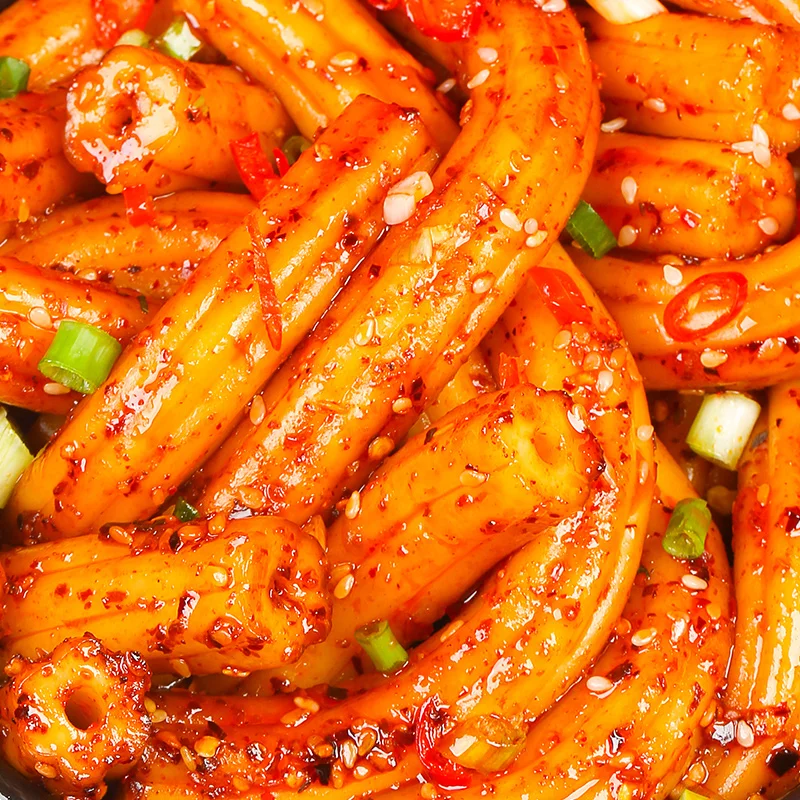 
Hot Selling Delicious Instant Pure Vegan Fast Glutinous Rice Cake Noodles Food 