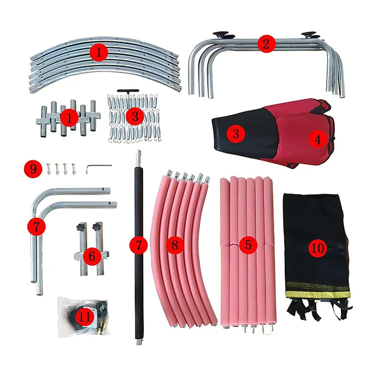 Zoshine Kids Outdoor Small Trampoline Wholesale Jumping Free Trampoline High End Trampoline with Safety Net