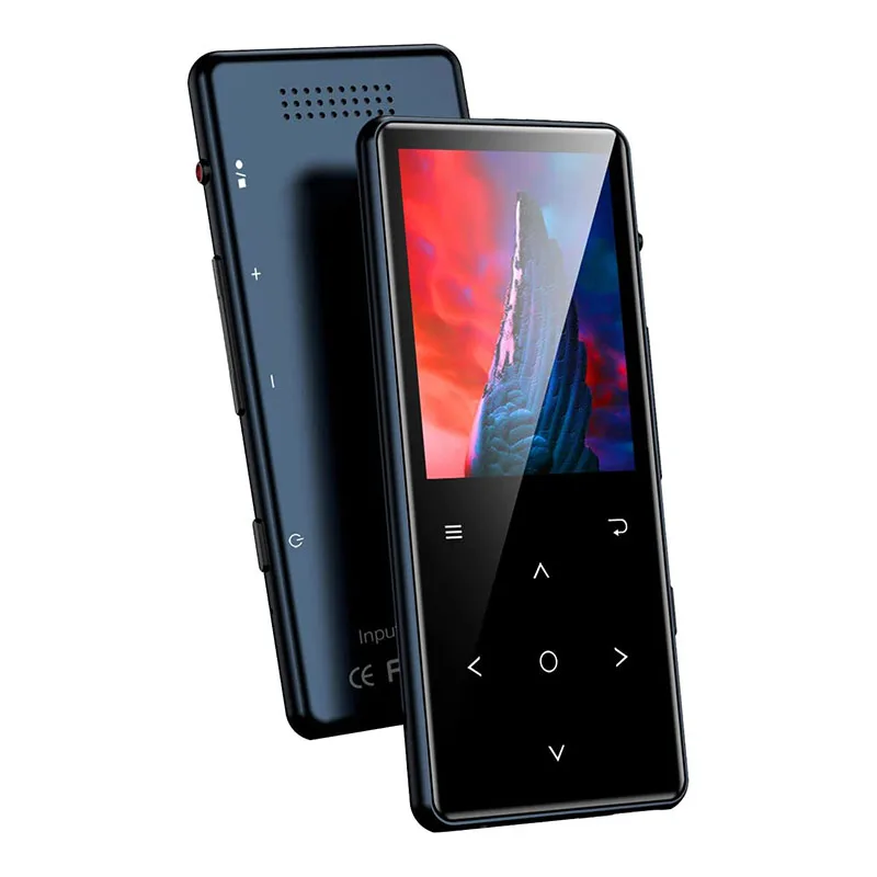 High Quality 2.4 Inch Screen Digital Bluetooth Portable MP3 MP4 Player with Lossless Sound and 64GB Reproductor