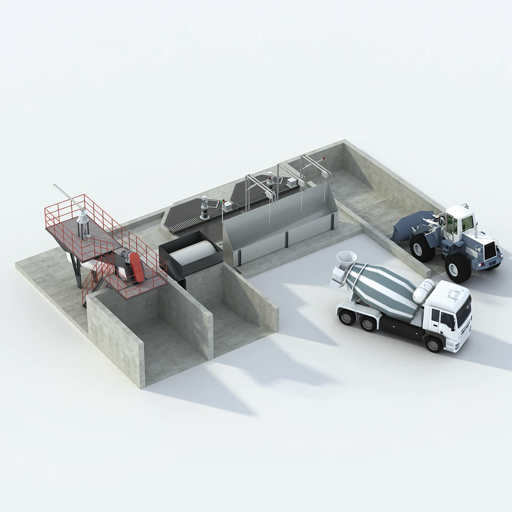 ISO approved construction 50m3/h ready mix concrete plants for sale