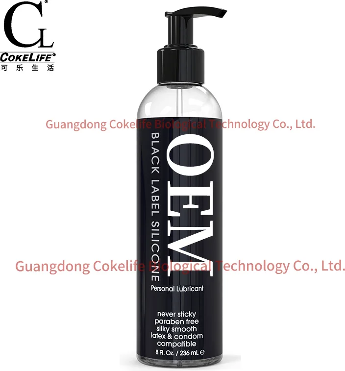 CokeLife OEM 510k Personal Silicone Oil Sex Lubricant Silicone Based Gel Long Time Lubrication Formula for Sex Life