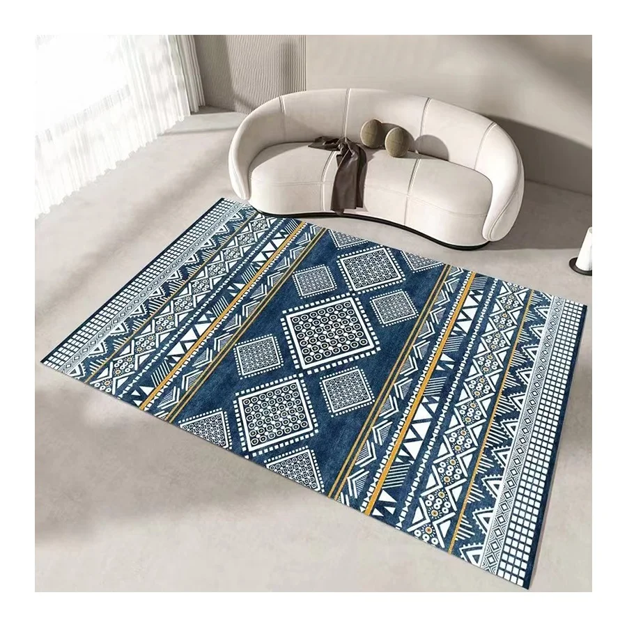 Eco-Friendly Hot Selling Amazon Low Pile  Non-Slip Custom Sizes Home Carpets Floor Carpet Carpets and Rugs Living Room