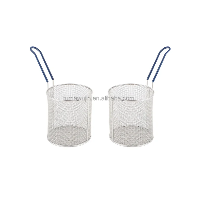 SS colander for noodles multifonction spaghetti vegetables filter basket fine mesh pasta basket cooking