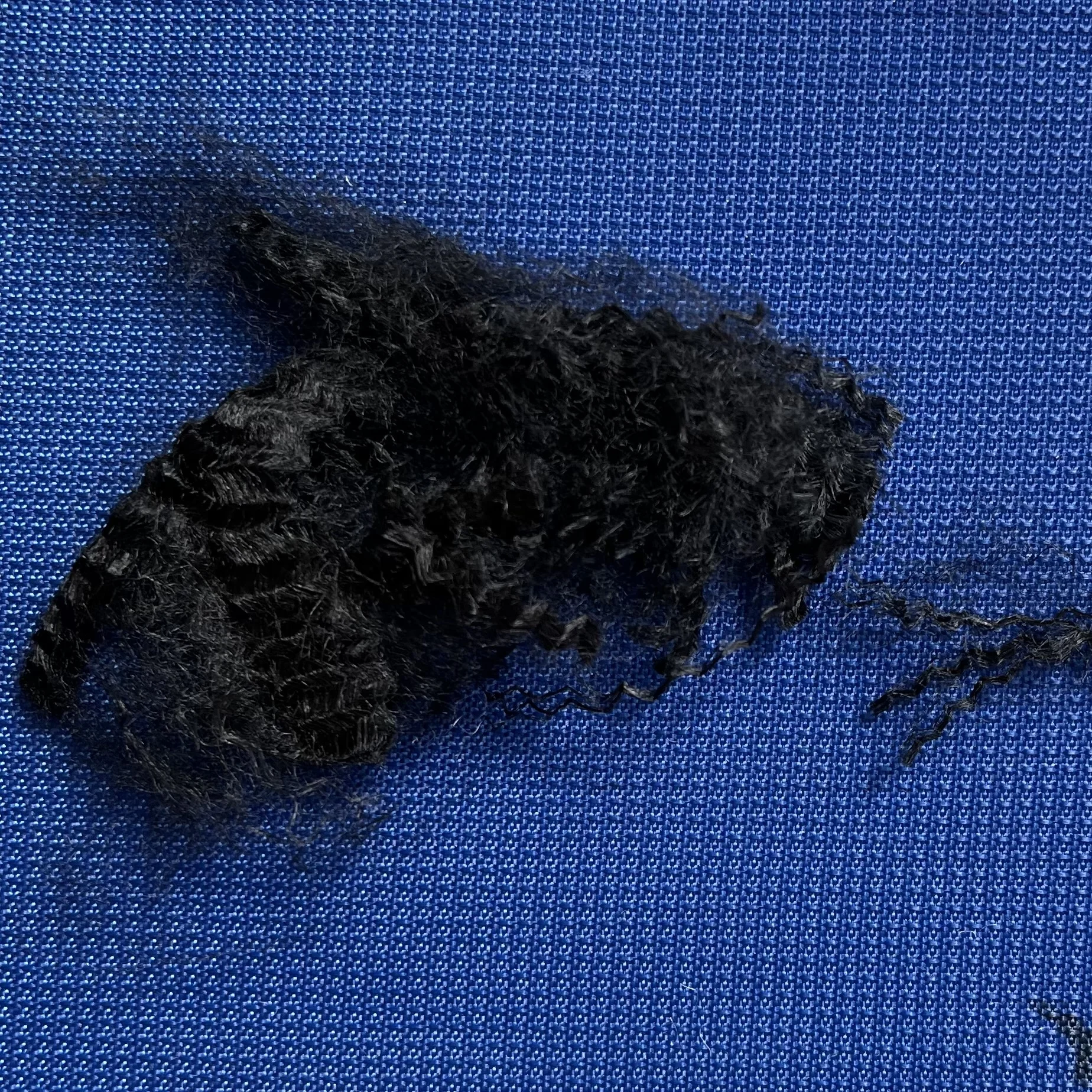 Black China supply best price low melt polyester staple fiber