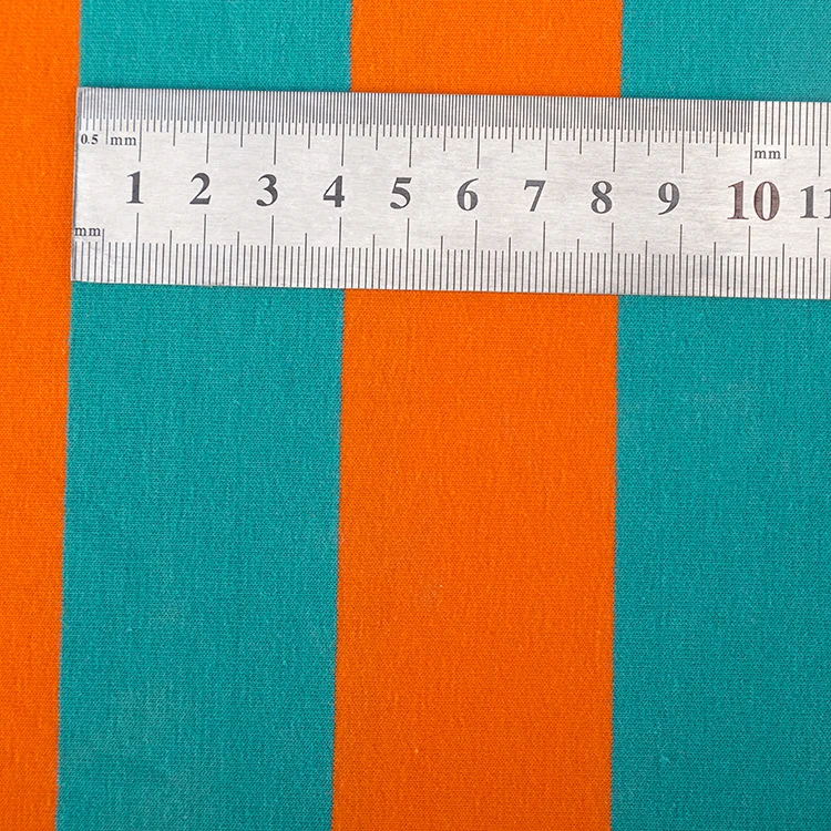 Factory direct sale 32S terry cloth fabric colorful striped french terry fabric for hoodie