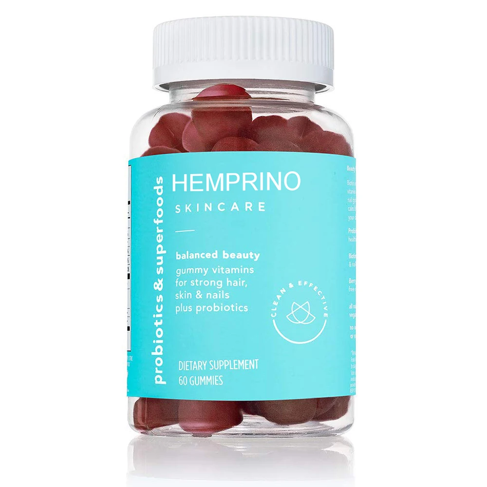 Skin Care Gummies Vitamins Probiotic Supplement for Support Health Hair Skin Nails Beauty Products