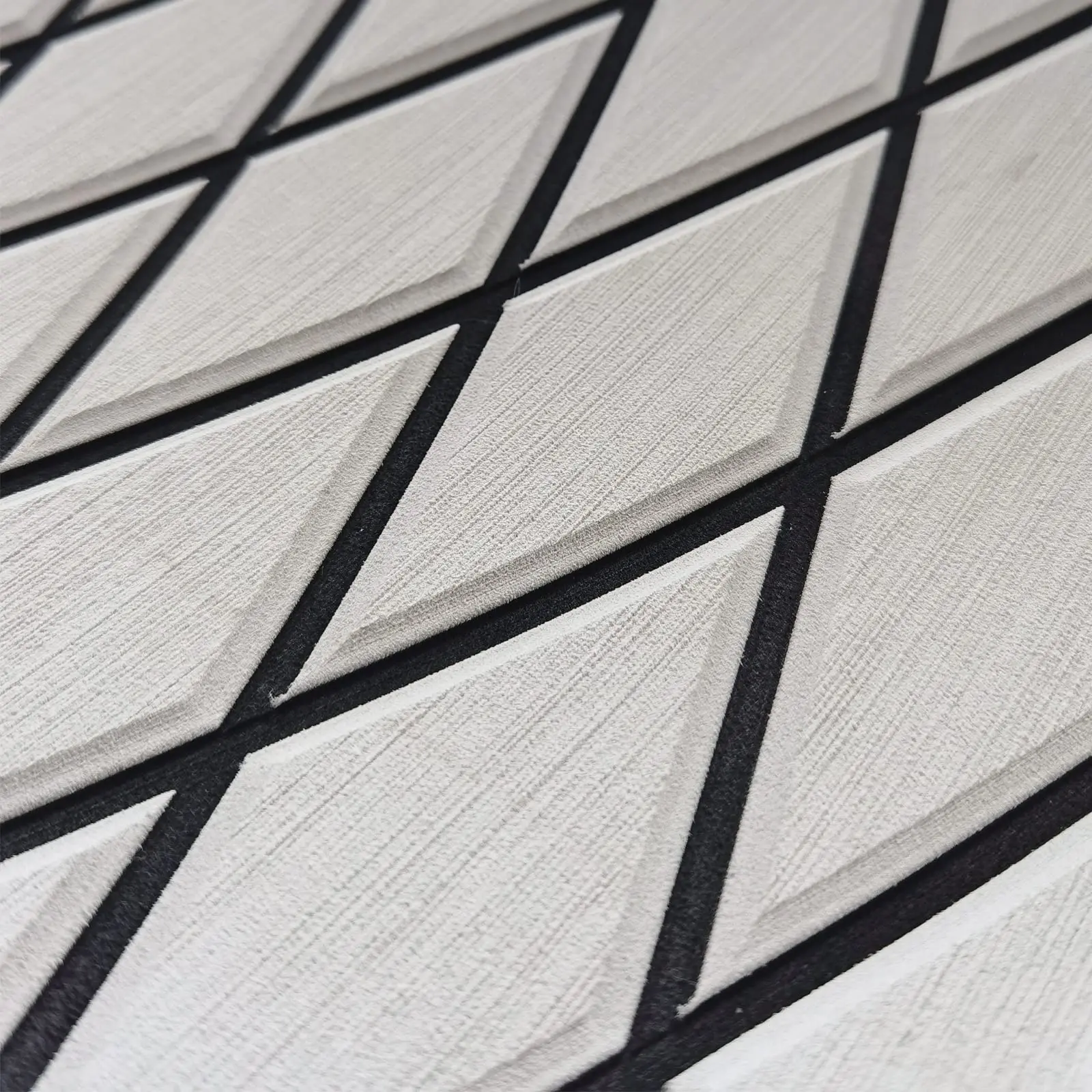 EVA Foam Boat Flooring Faux Teak Marine Boat Decking Sheet Non-Slip Mat for Motor Boats Non-Slip Self-Adhesive Flooring