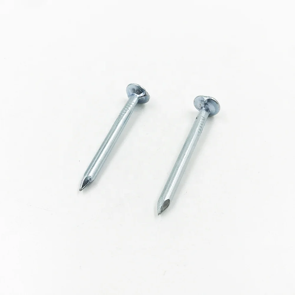 High Hardness Concrete Steel Building Nails For Construction galvanized customizable size concrete steel nail