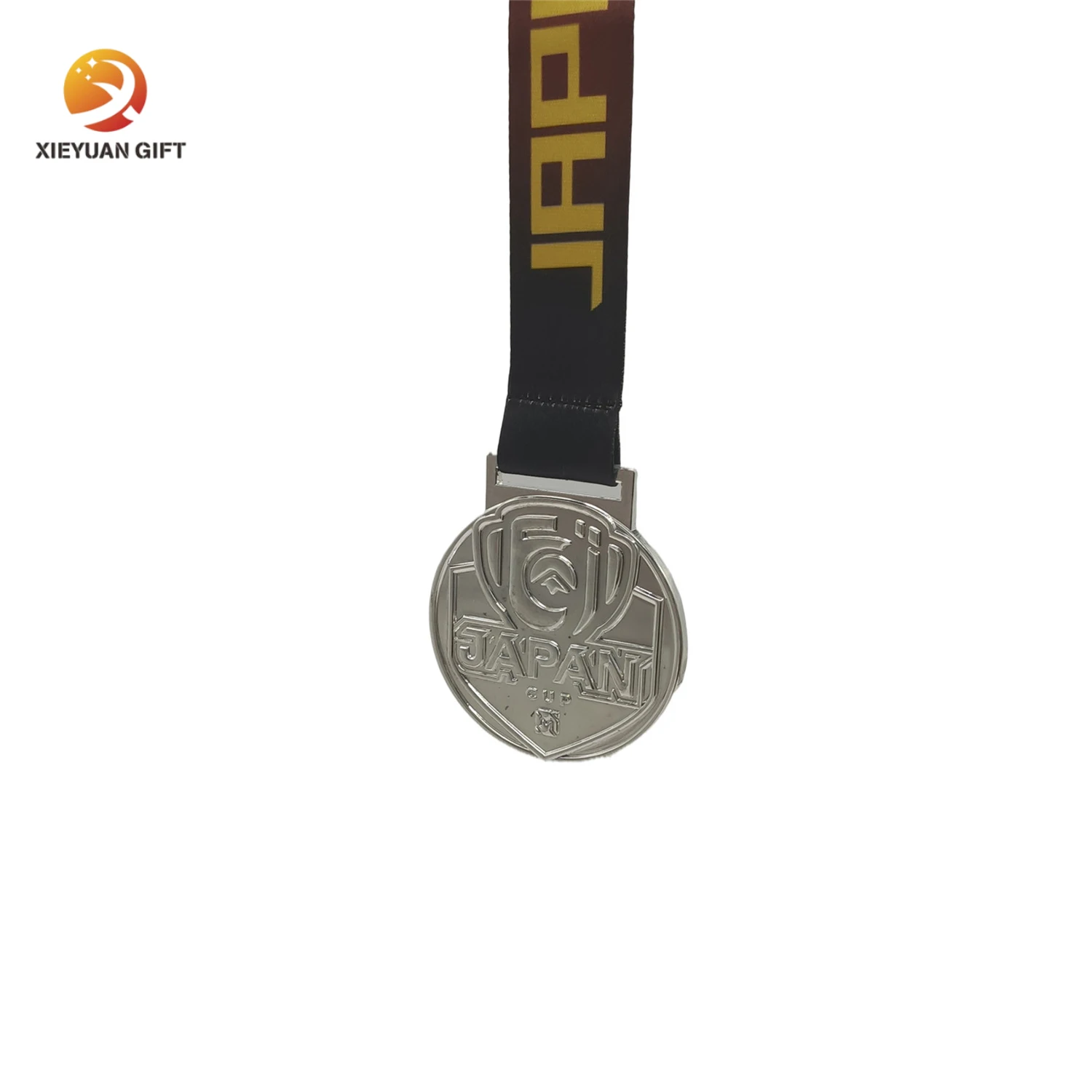 Custom Marathon Running Race Sport Finisher Metal Medal With Ribbon Medals Badge Manufacturers China