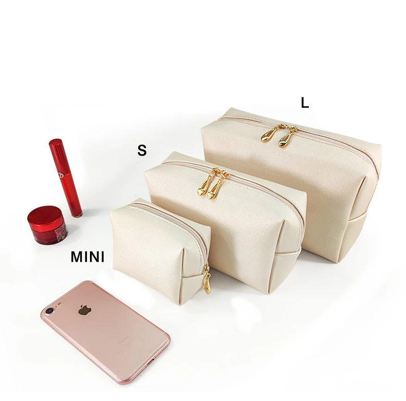 
custom fashion luxury travel hotel portable waterproof blank executive cosmetic leather toiletry bag for men 