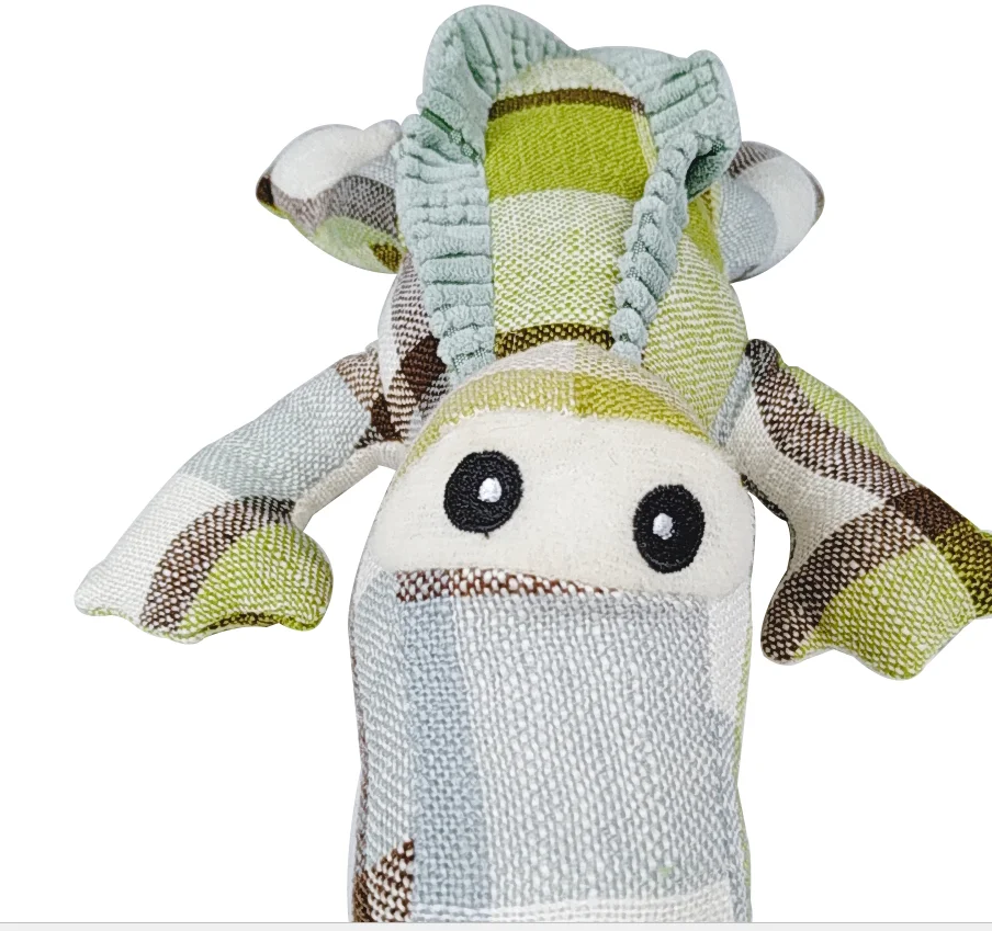 Exquisite Design Pet Dog Toy Plush lizard crocodile bite toy in stock fast delivery dog toy