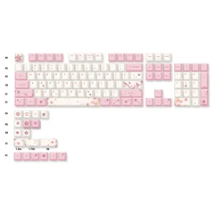 Overseas warehouse thick pbt keycaps set kawaii keyboard keycaps teclas personalizadas genshin pbt dye sublimation keycap