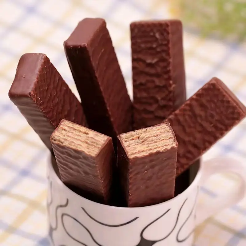 H wholesale 640g brand chinese biscuits wafer sticks milk biscuits market wafers cookies