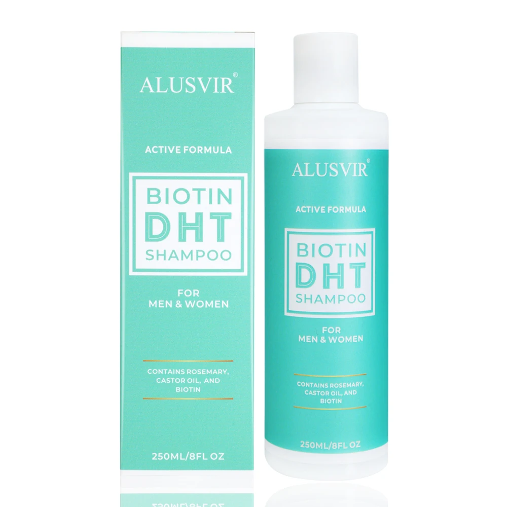 Natural Organic Anti Hair Loss Biotin Dht Hair Shampoo Wholesale Hair Loss Prevention Dht Blocker Shampoo Private Label