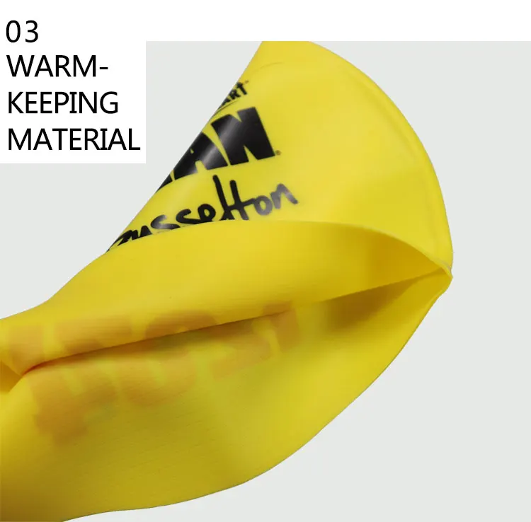 OEM Colorful Fashion Custom Logo Printed 100% Silicone Swim Caps Professional Eco-friendly Swim Race Caps