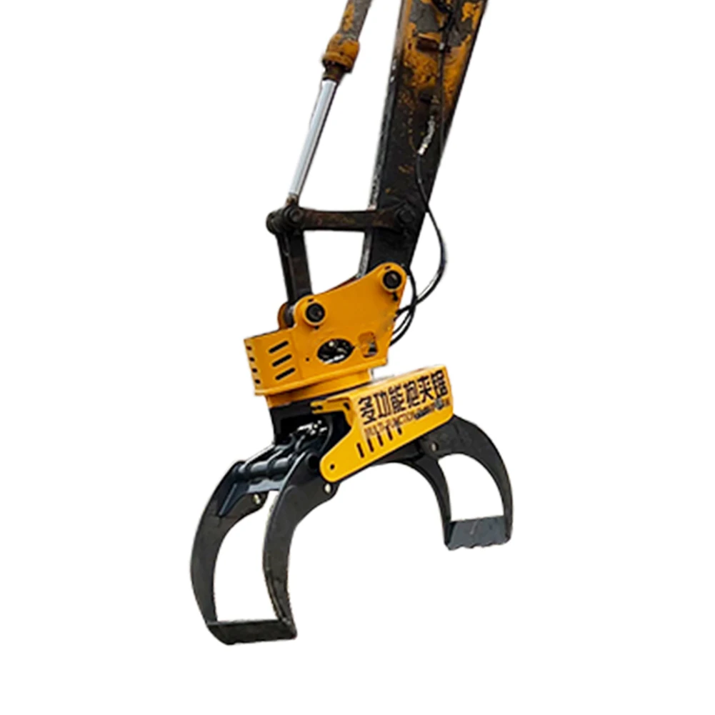 hydraulic grabber wood cutter tools for excavator