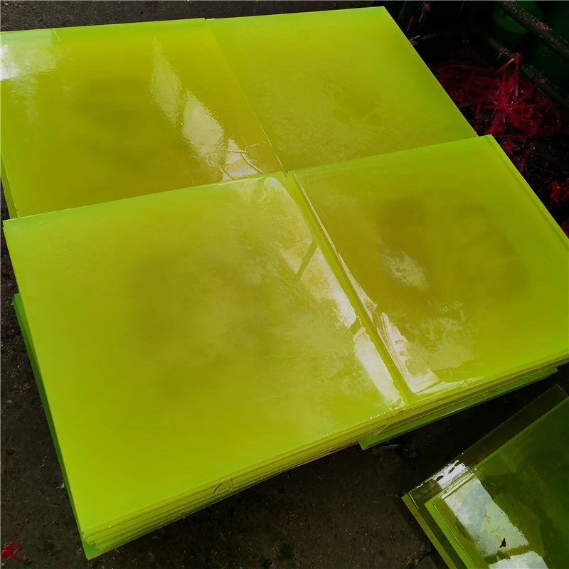 Transparent Polyurethane Pu Sheet Urethane Flat Sheet Plastic Casting Polyester Rubber Sheet