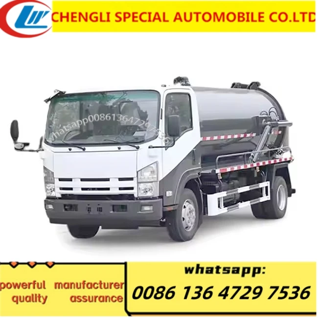 Isuzu Used HOWO Suction Type 20000 L Sewage Suction Truck For Sale