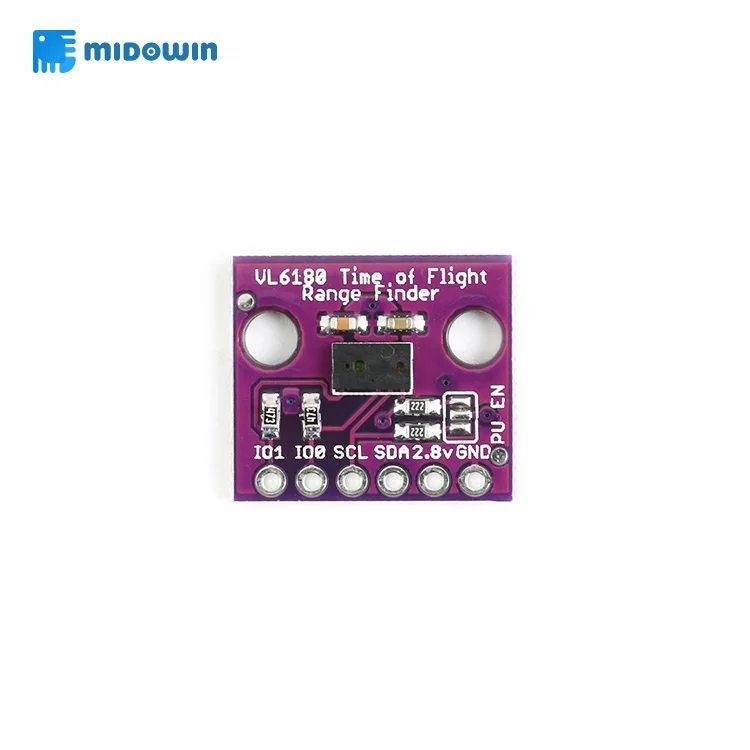 
New & Original Time of Flight Range Finder Optical Ranging Light Sensor Module MCU-6180 VL6180 
