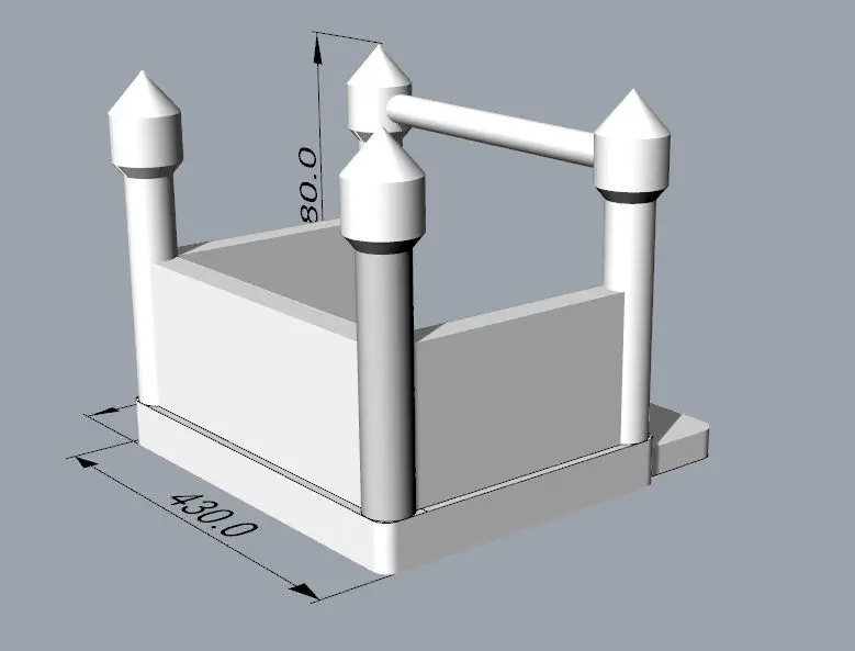 Mini Inflatable Bouncer Castle White Toddler Inflatable Bounce House With Ball Pit Pool
