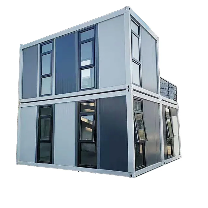 Customized container houses for employee rest areas home container house 20 ft x 30ft heshi